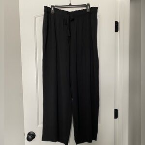 🛍️SALE…Soho Apparel Black Wide-Leg Pants